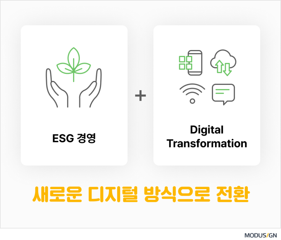 ESG 경영과 디지털 전환