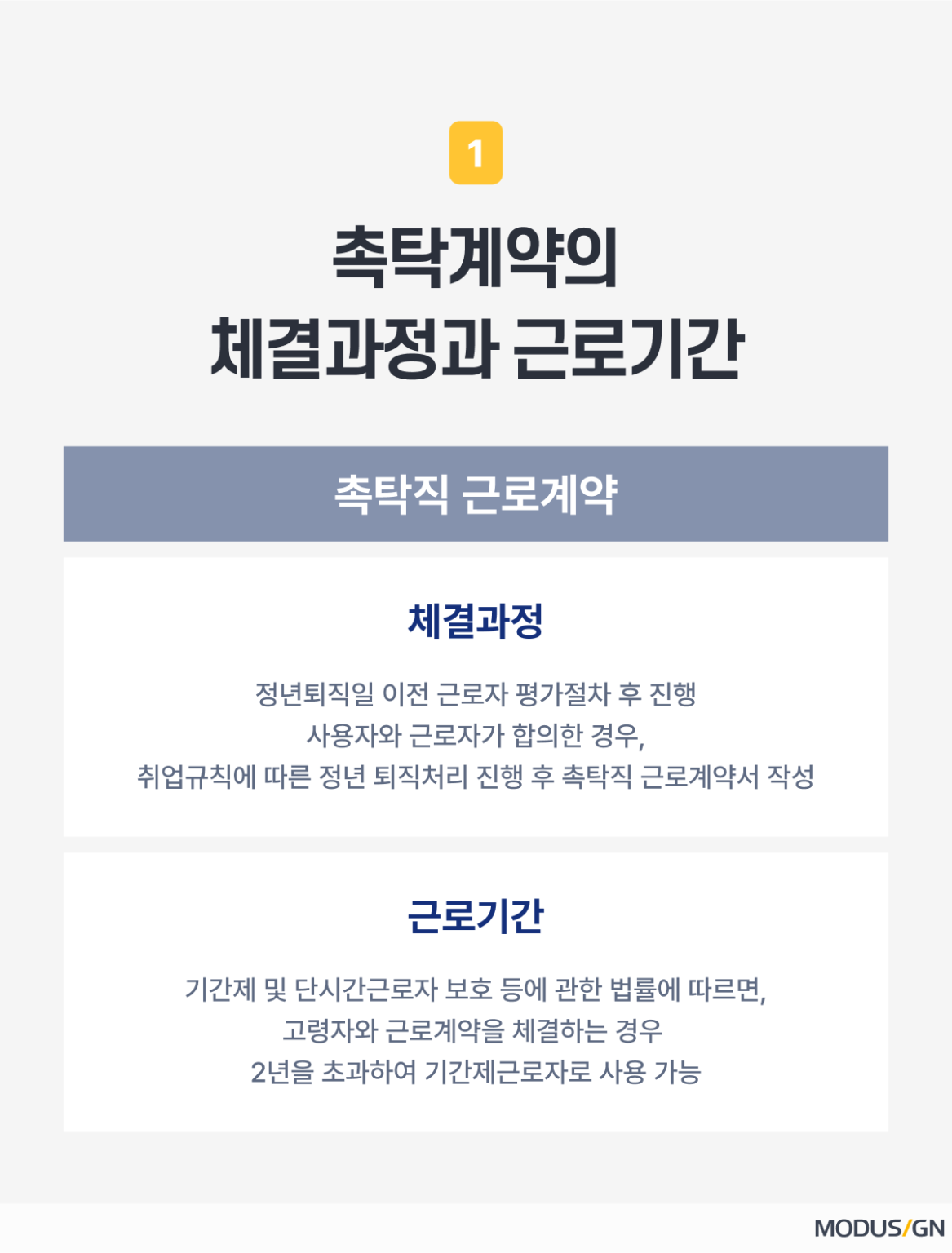 정년퇴직 대상자와 촉탁계약을 체결하는 법 - 모두싸인 공식 블로그 | MODUSIGN 정년퇴직 대상자와 촉탁계약을 체결하는 법 - 모두싸인 공식 블로그 | Modusign