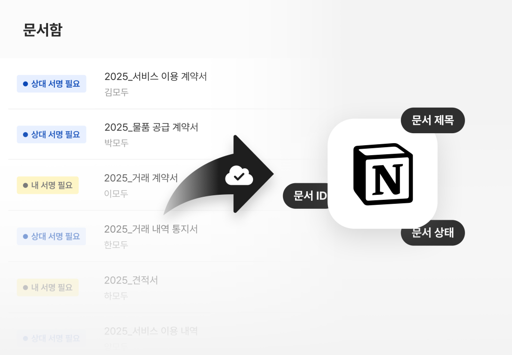 노션 데이터베이스 연동으로 계약정보 실시간 업데이트하기